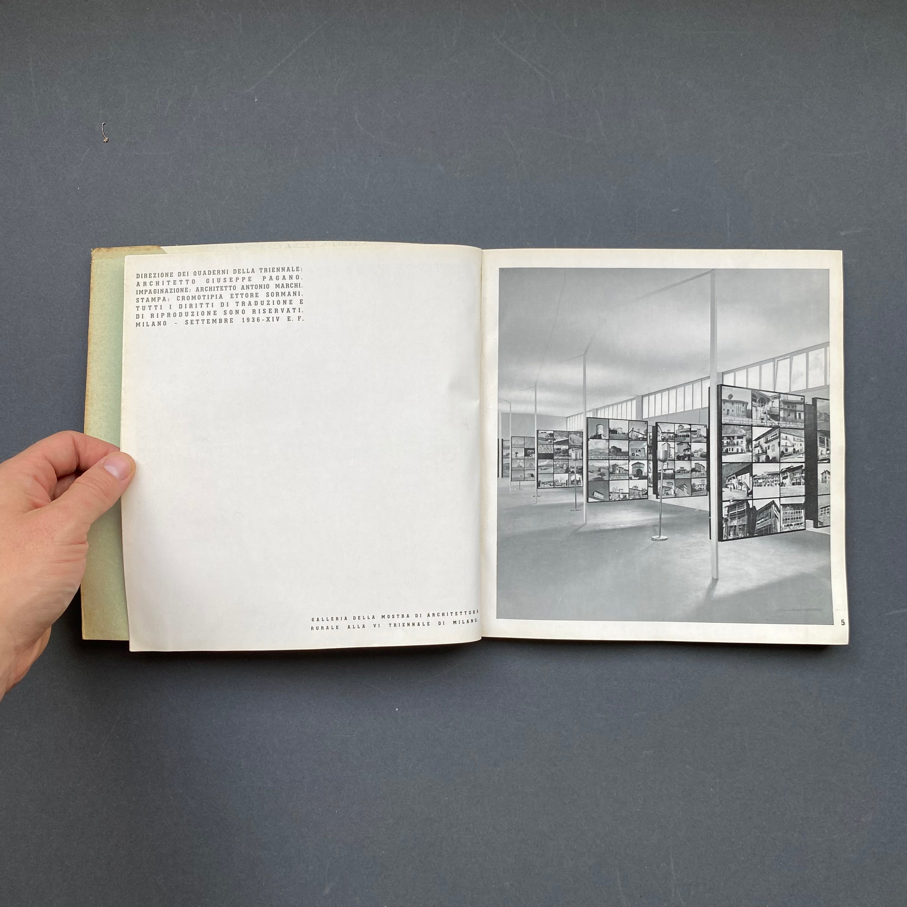 Giuseppe Pagano, Architettura rurale italiana. Quaderni della triennale, 1936