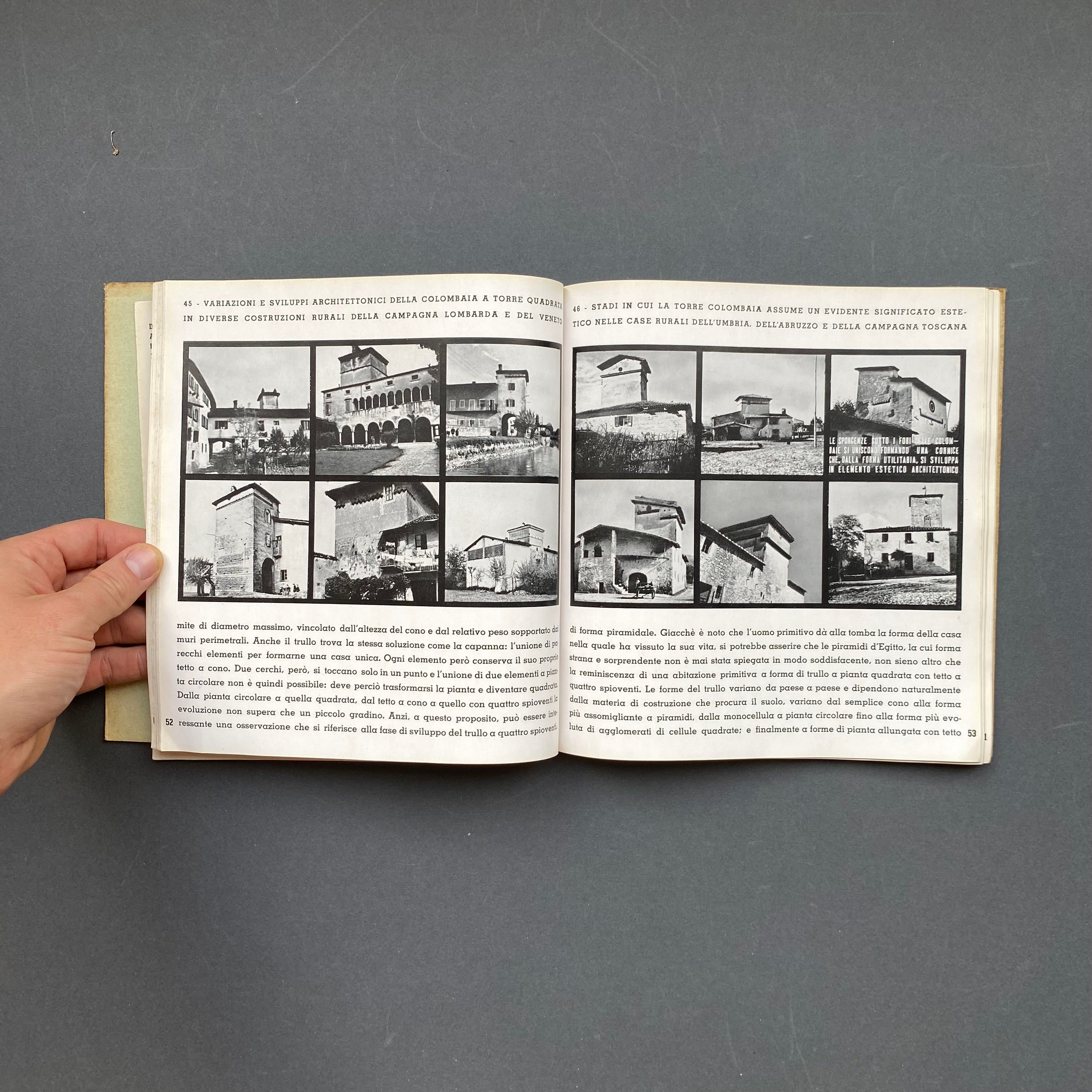 Giuseppe Pagano, Architettura rurale italiana. Quaderni della triennale, 1936