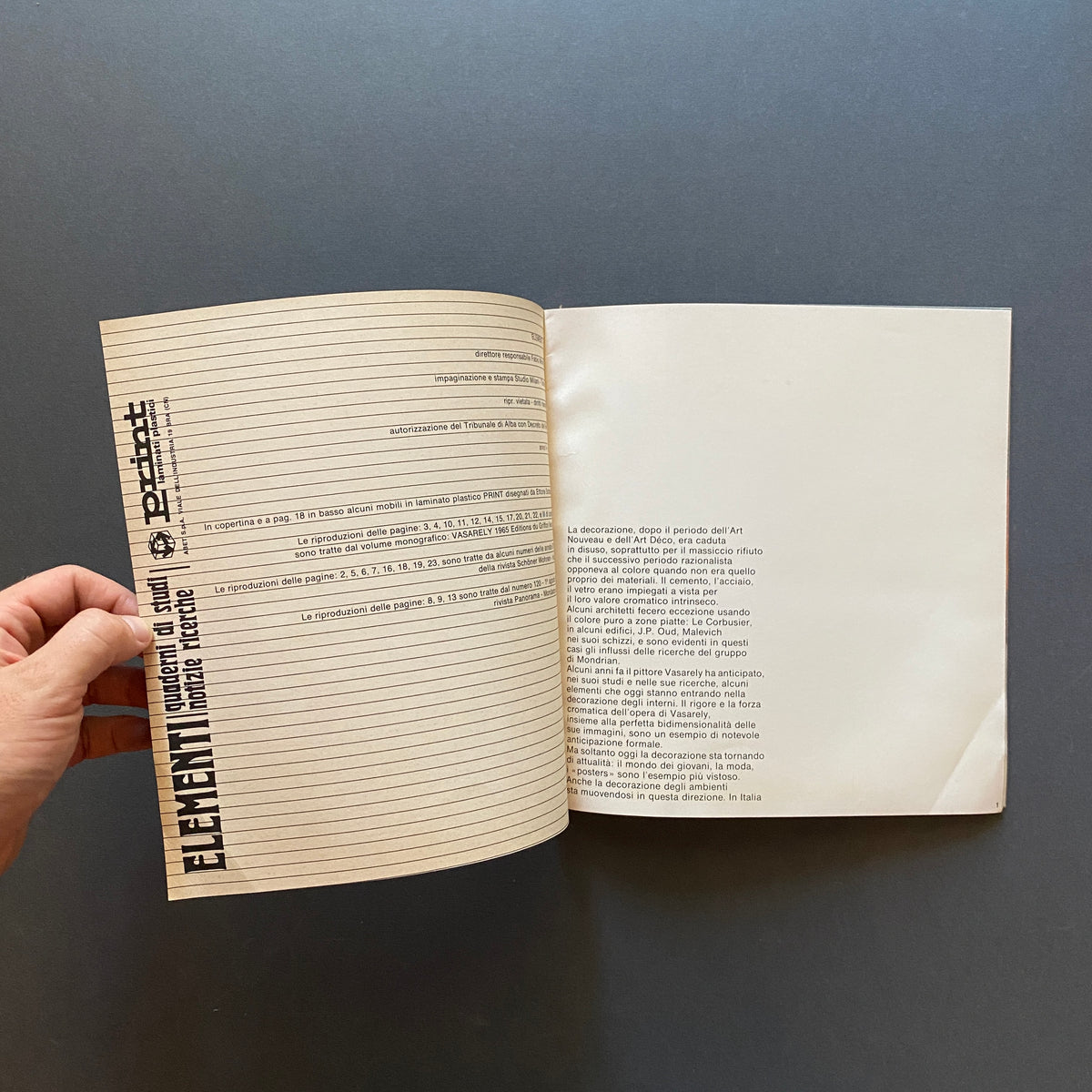 ELEMENTI. Quaderni di studi notizie ricerche, Fabio Minini, 1969 n. 2