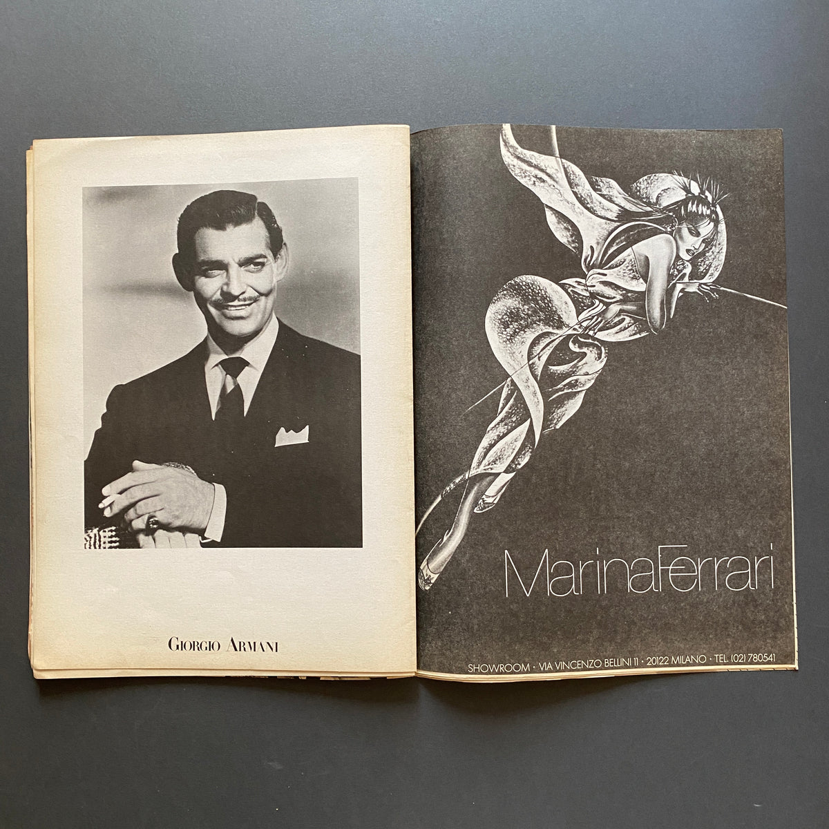 Graziano Origa Magazine, ARTIST, n.8 1980, John e Jackie Kennedy