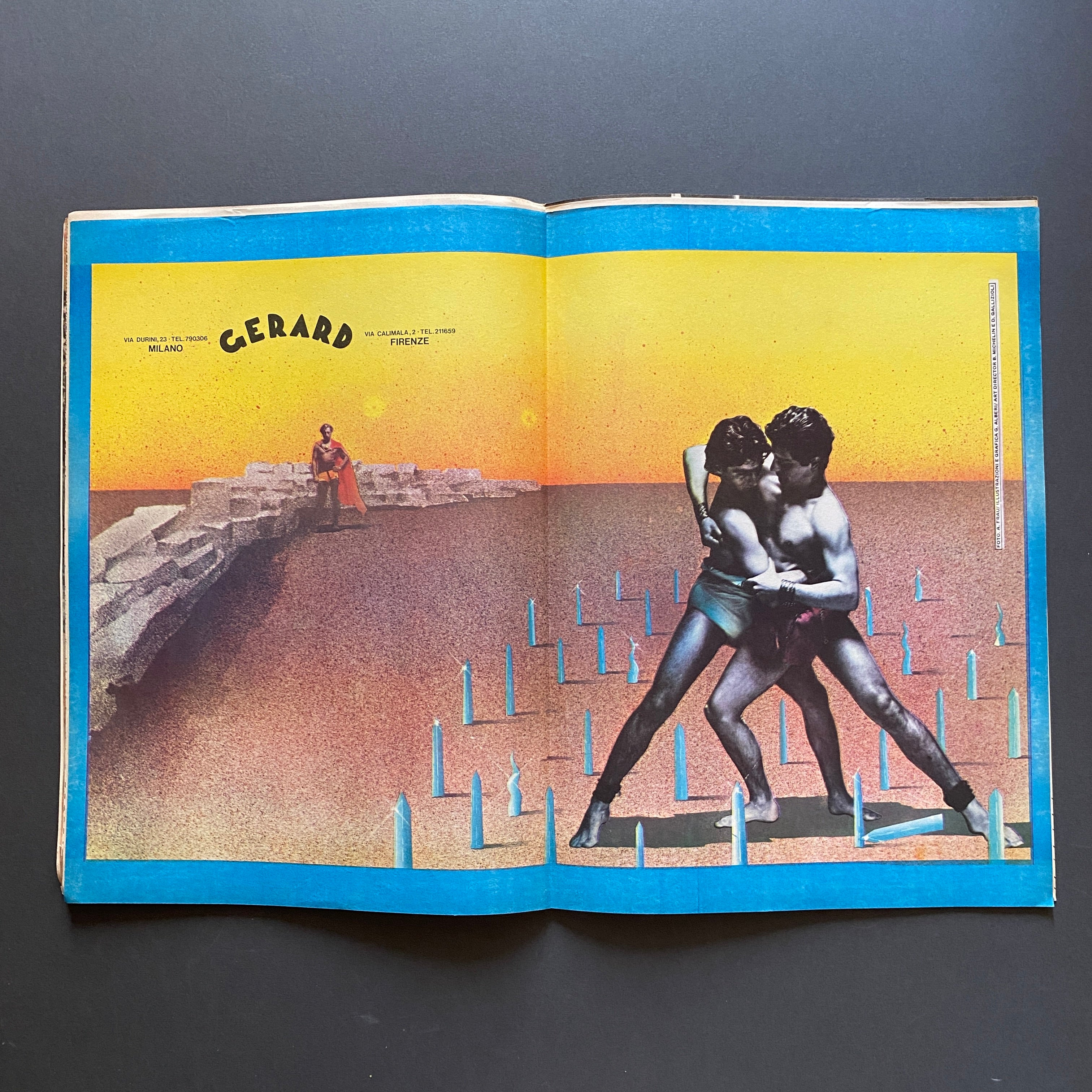 Graziano Origa Magazine, ARTIST, n.8 1980, John e Jackie Kennedy