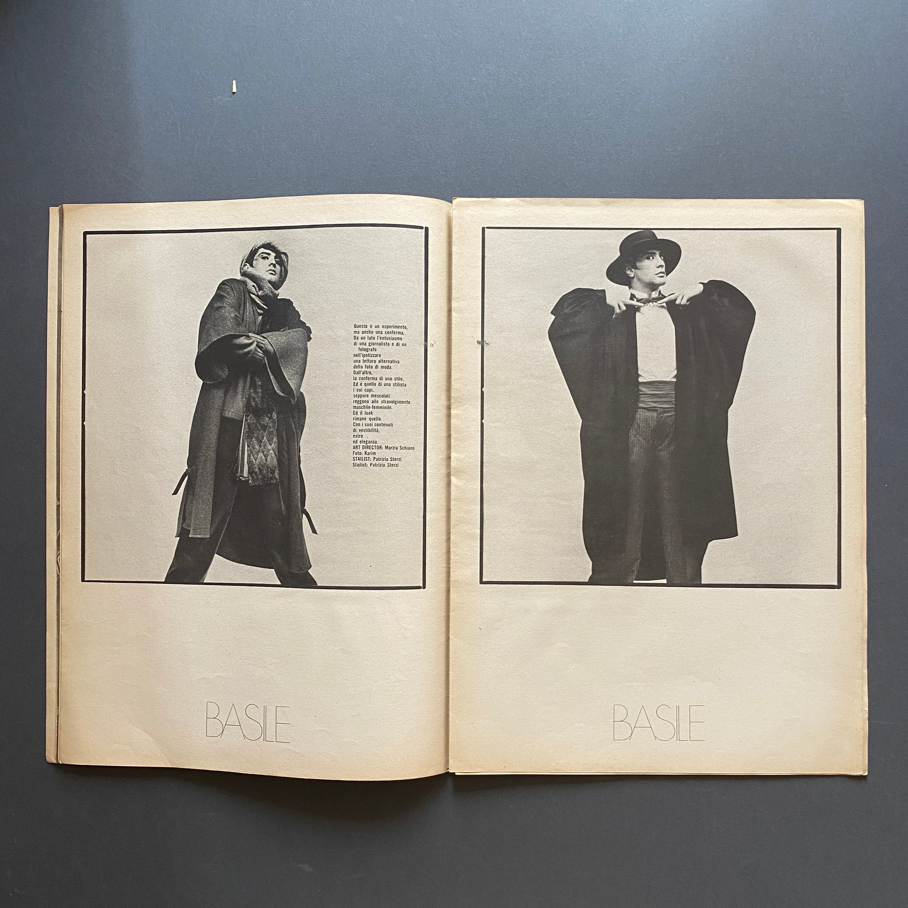 Graziano Origa Magazine, ARTIST, n.12 1981, Candy Darling, Meneguzzo David Curtis Wide Boy Awake
