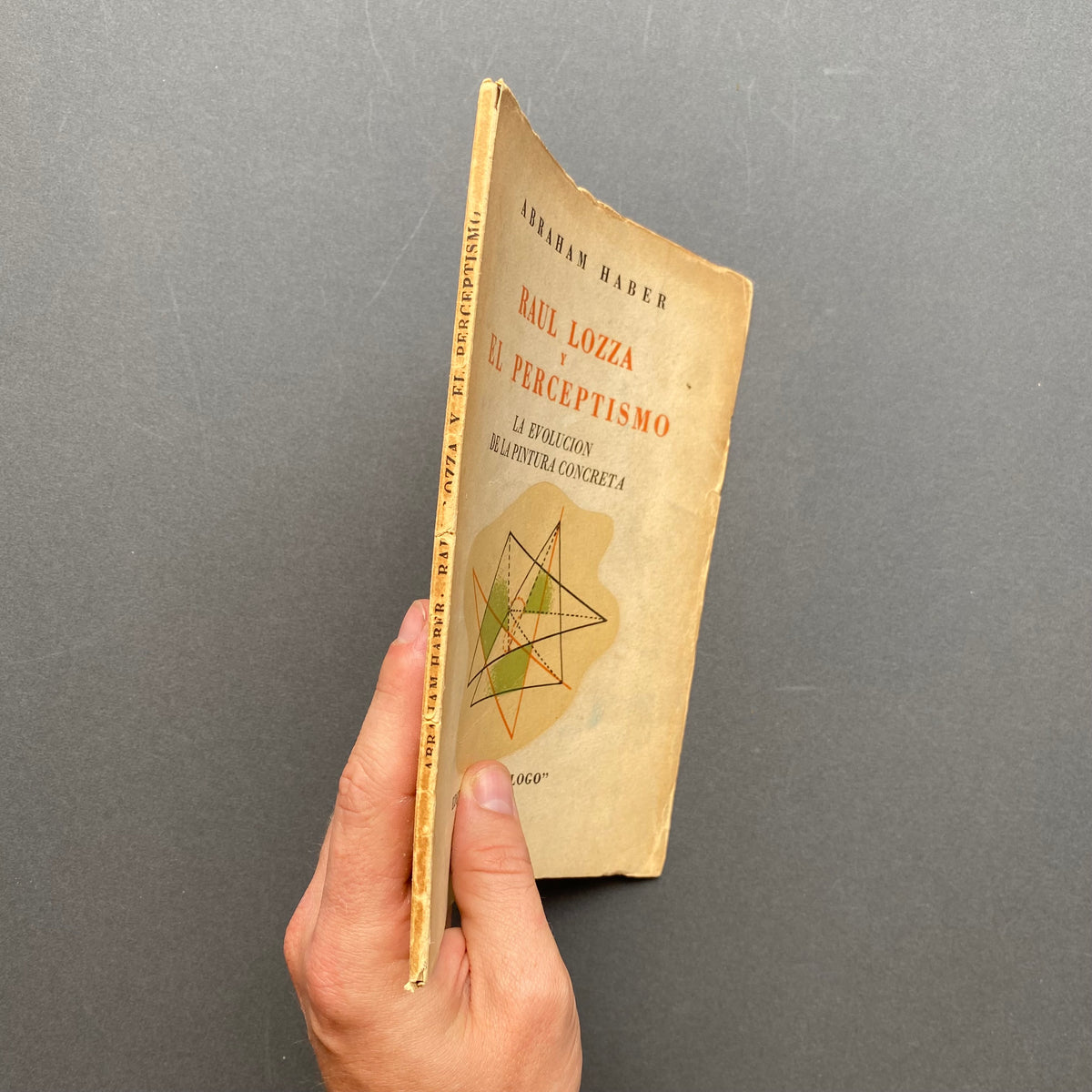 Abraham Haber, Raul Lozza y el perceptismo. La evolucion de la pintura concreta. 1948