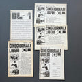 Cesare Zavattini, Bollettino dei Cinegiornali Liberi, Bollettini. n. 1-5 (serie completa)