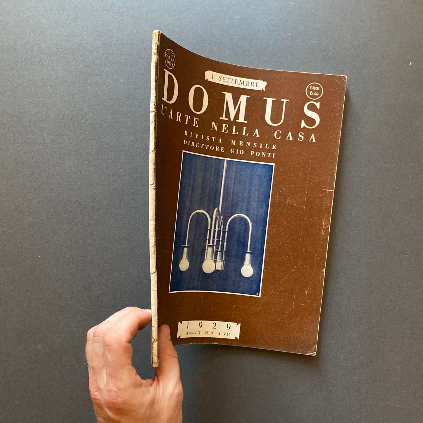 DOMUS. Rivista Mensile diretta da Gio Ponti. 1929, Anno II n. 9
