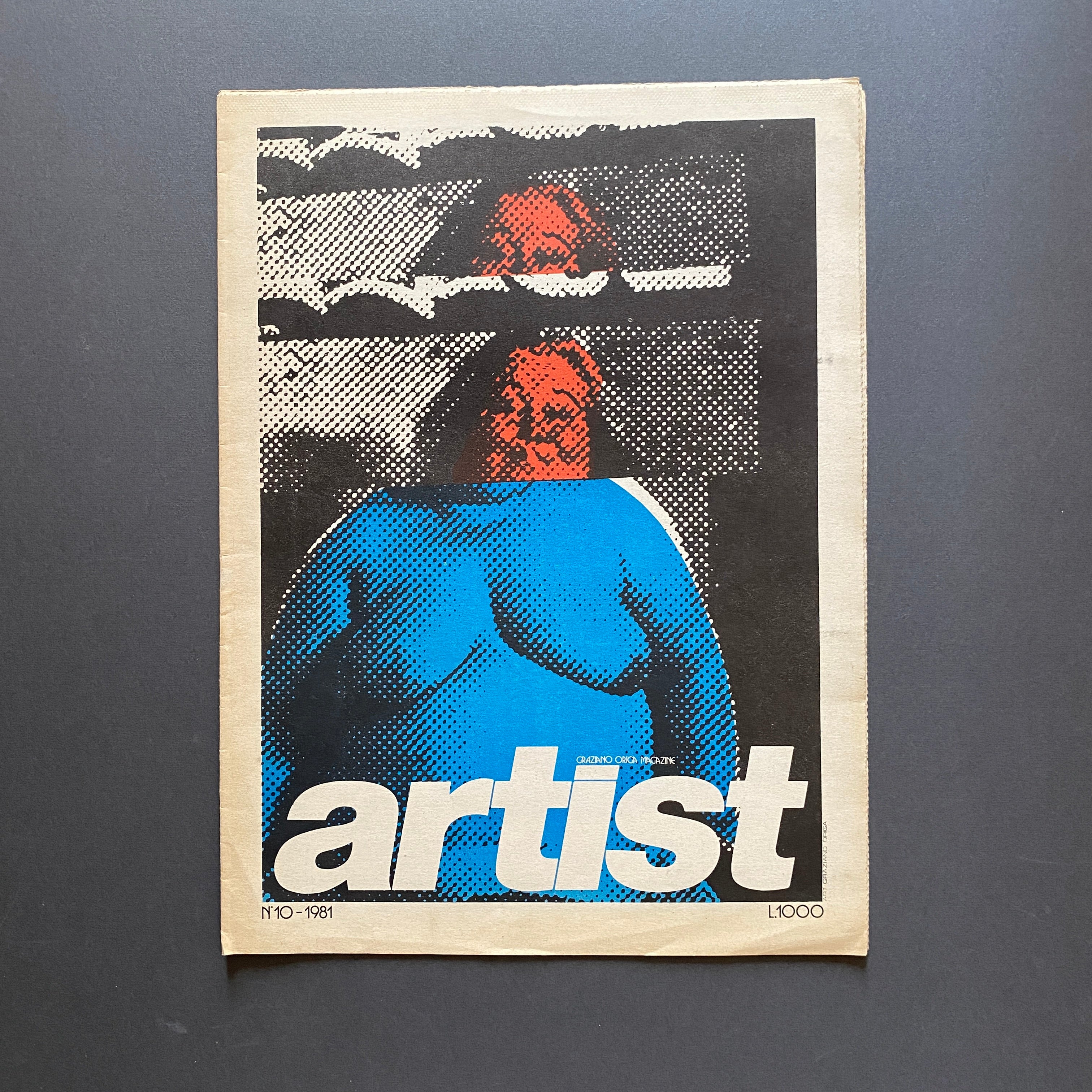Graziano Origa Magazine, ARTIST, n.10 1981