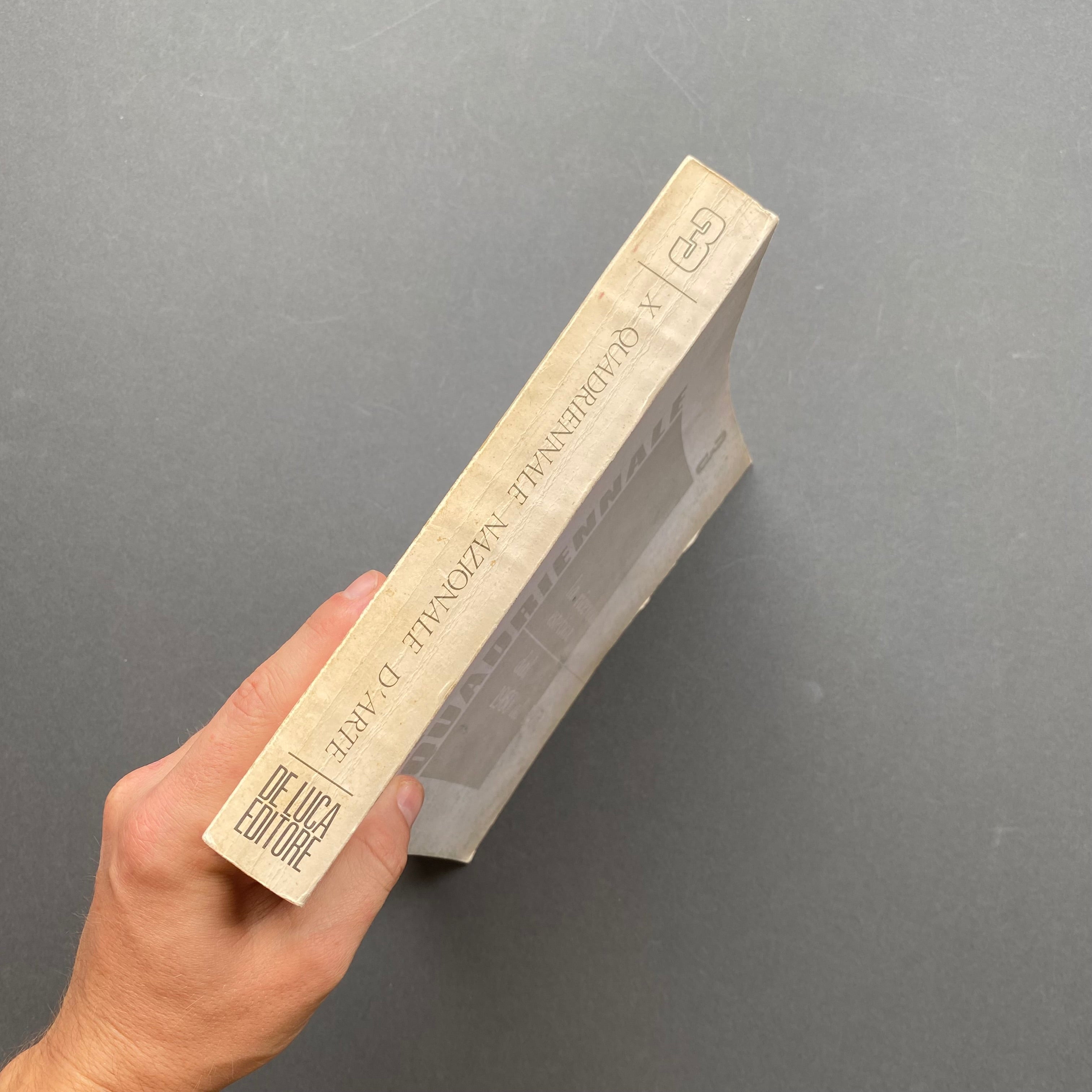 La Ricerca Estetica dal 1960 al 1970. Catalogo n3 X Quadriennale d'arte Roma.