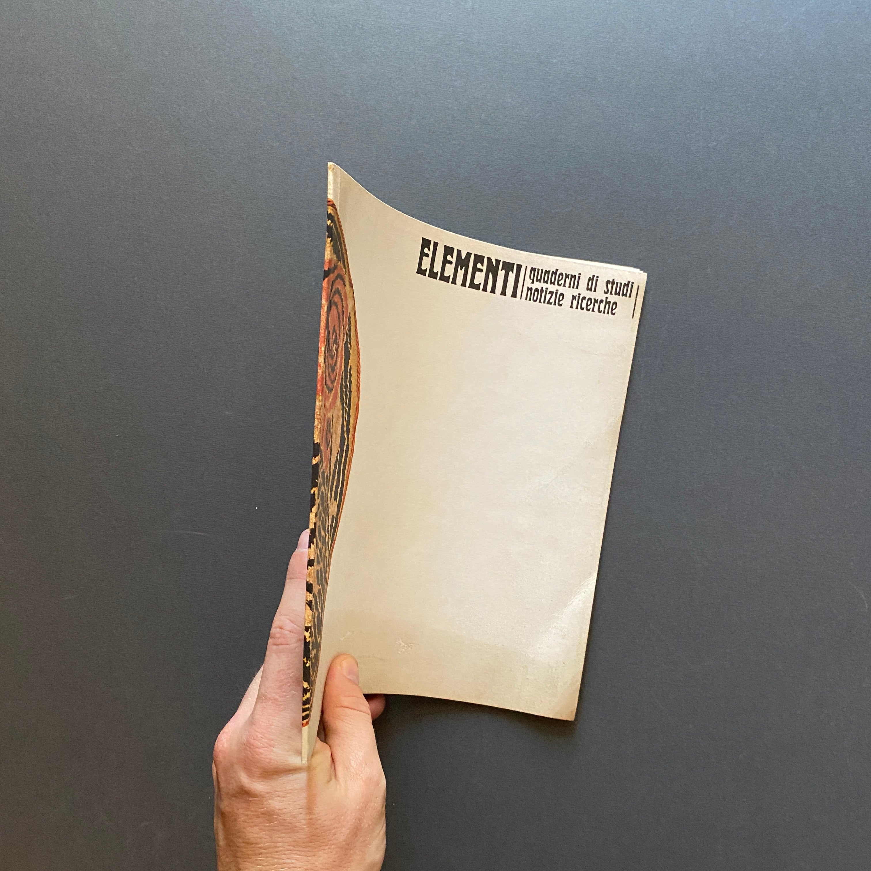 ELEMENTI. Quaderni di studi notizie ricerche, Fabio Minini, 1969 n. 1