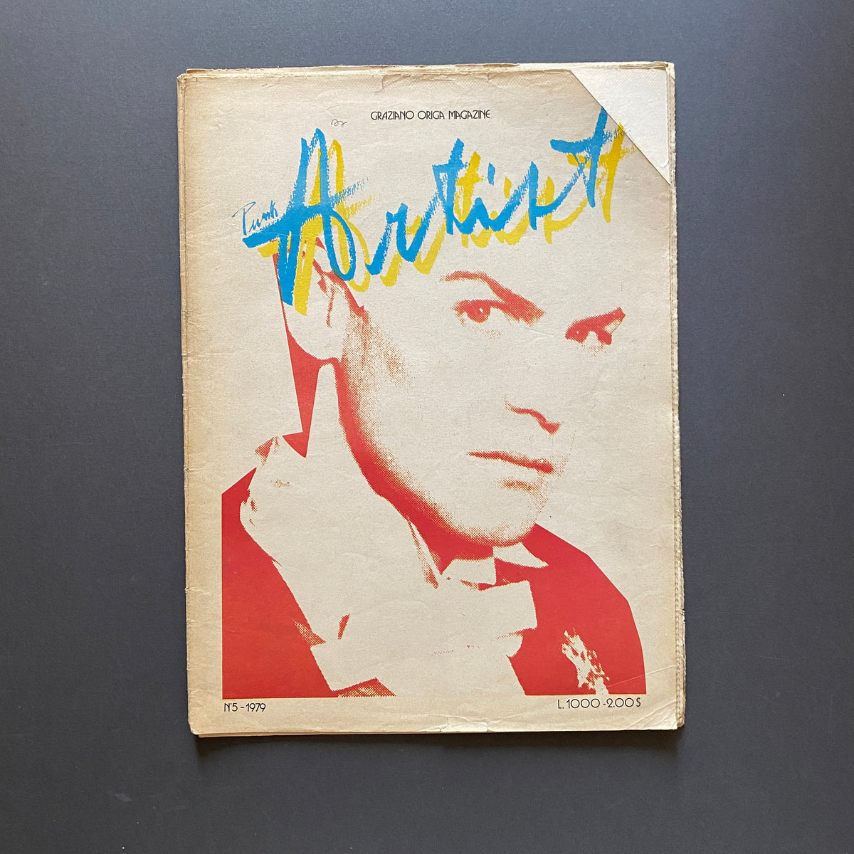 Graziano Origa Magazine, PUNK ARTIST, n.5 1979