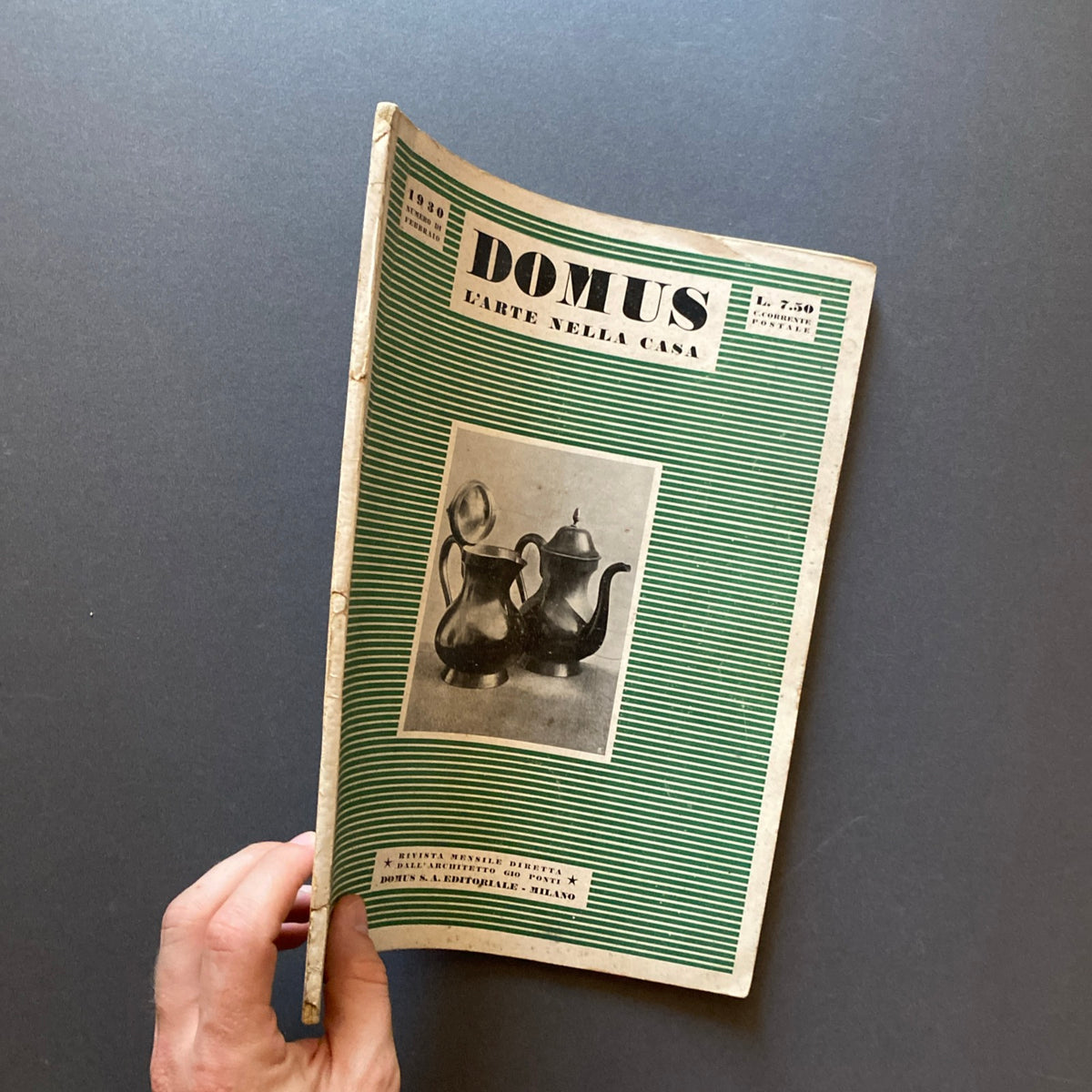 DOMUS. Rivista Mensile diretta da Gio Ponti. 1930, Anno III n. 2 Febbraio