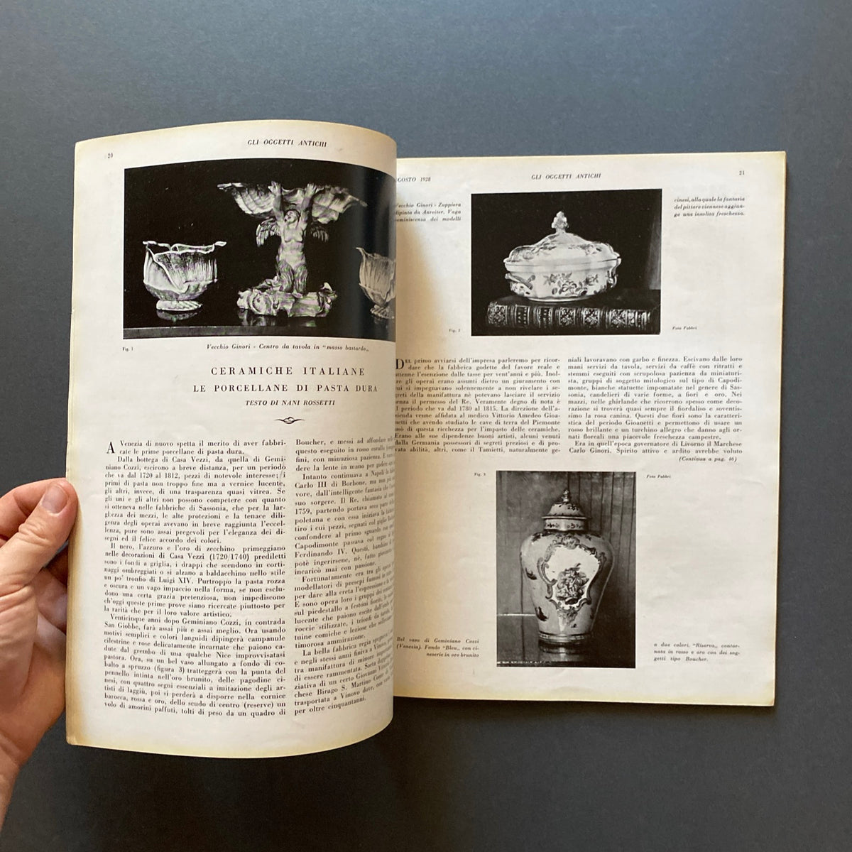 DOMUS. Rivista Mensile diretta da Gio Ponti. 1928, Anno I n. 8