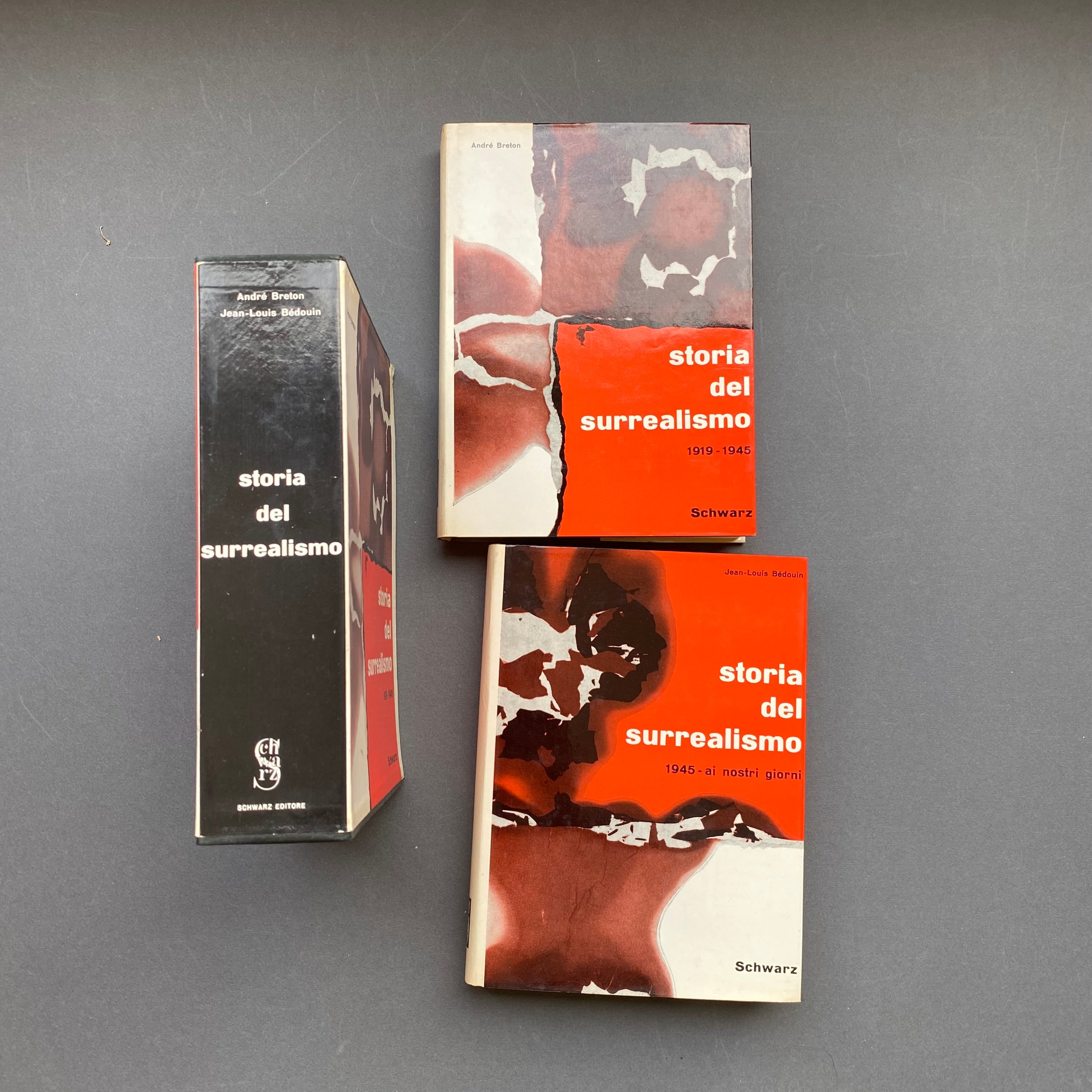 André Breton, Jean Louis Bédouin, Storia del Surrealismo. 1919-1945, Schwarz. 2 voll.