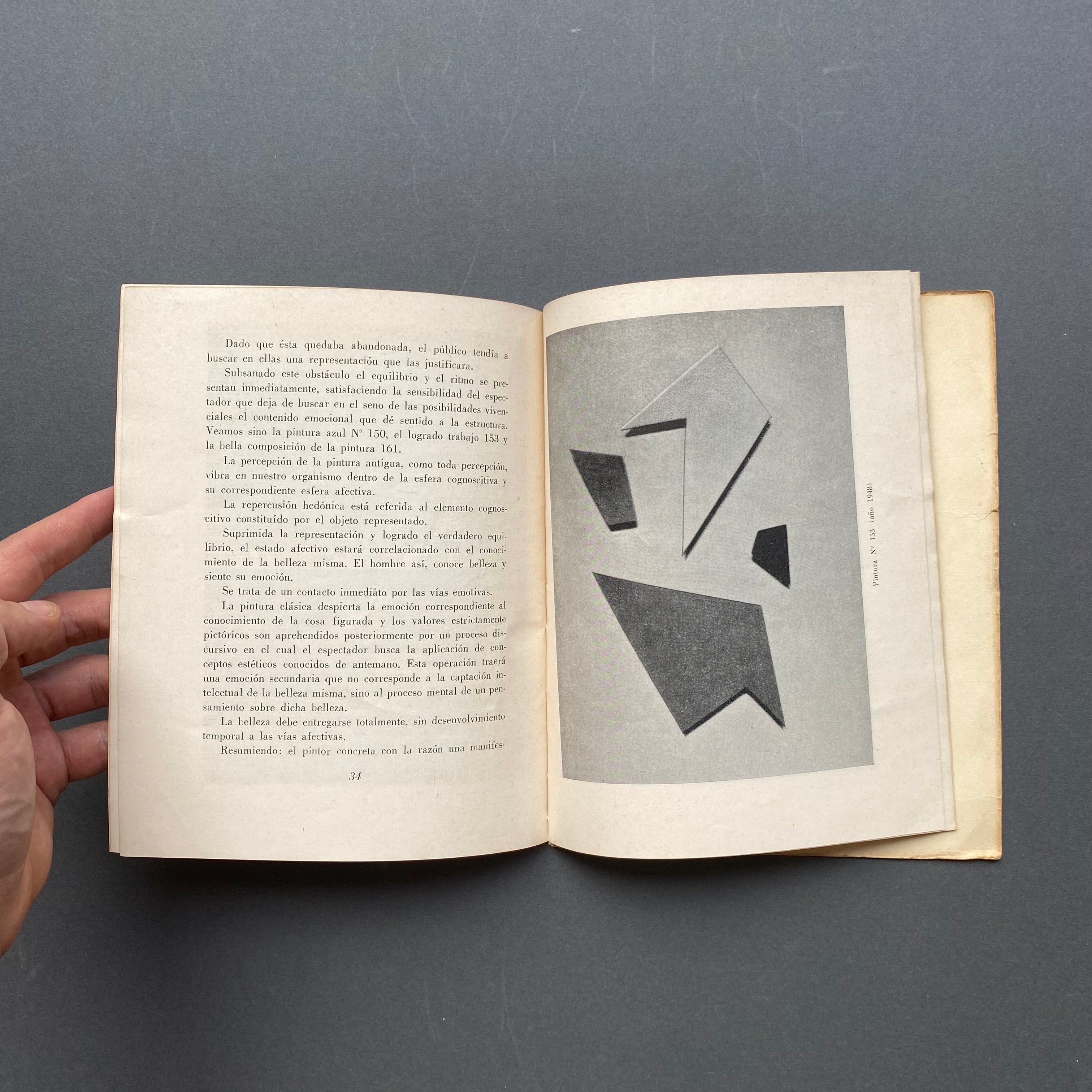 Abraham Haber, Raul Lozza y el perceptismo. La evolucion de la pintura concreta. 1948