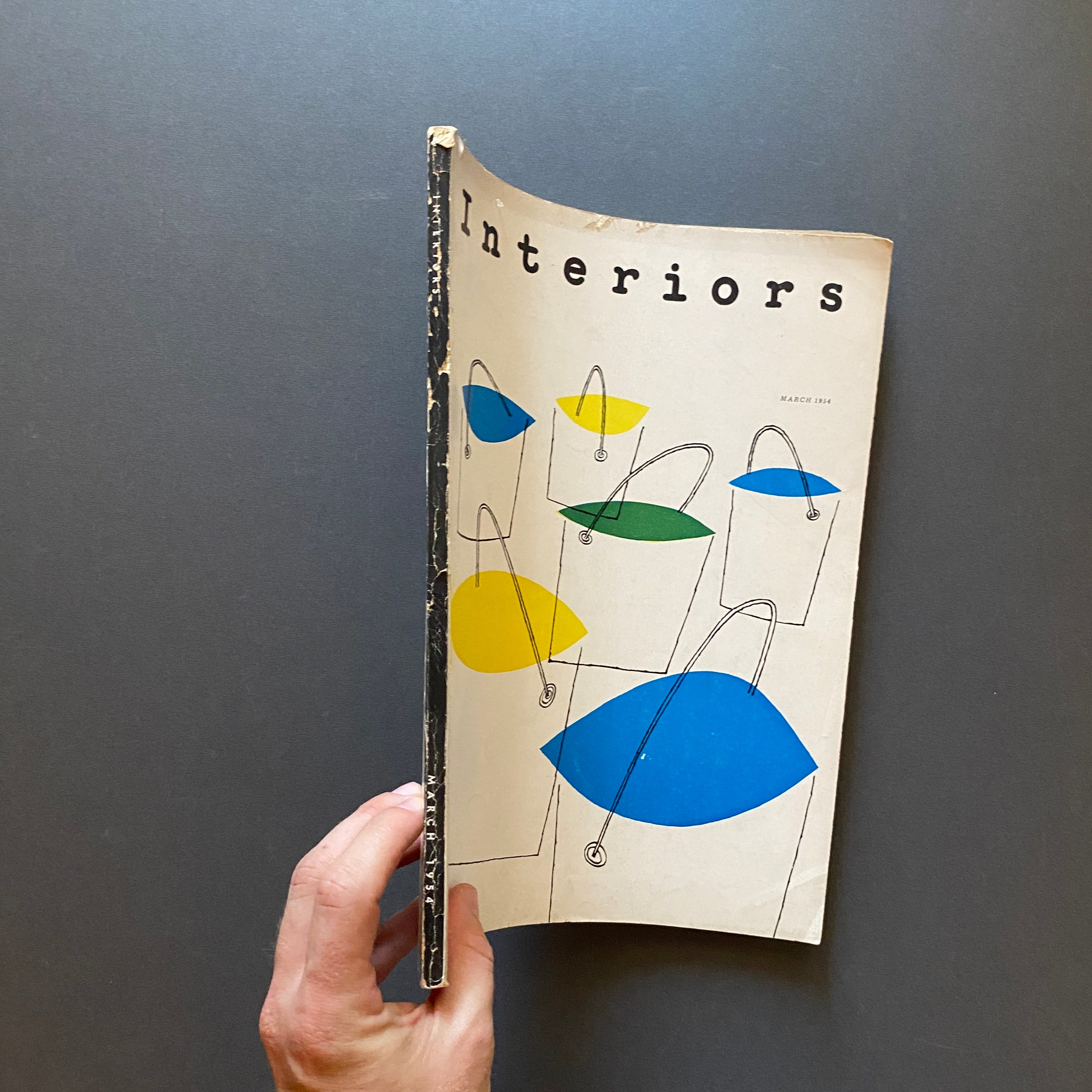 Interiors Magazine, New York, March 1954