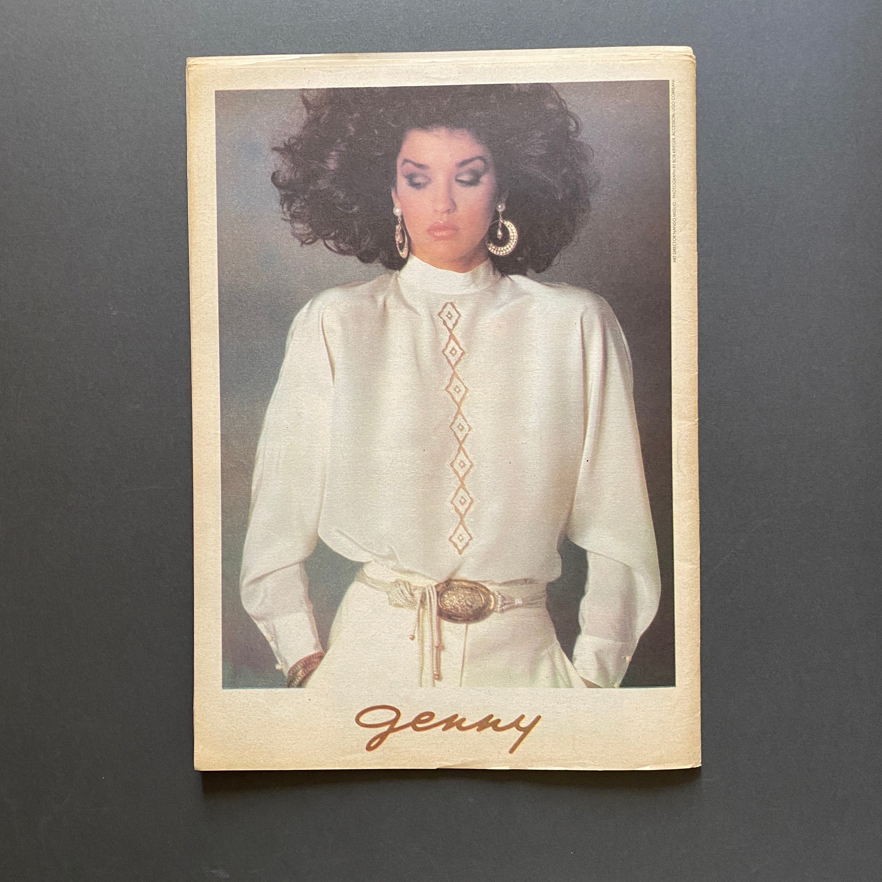 Graziano Origa Magazine, ARTIST, n.8 1980, John e Jackie Kennedy