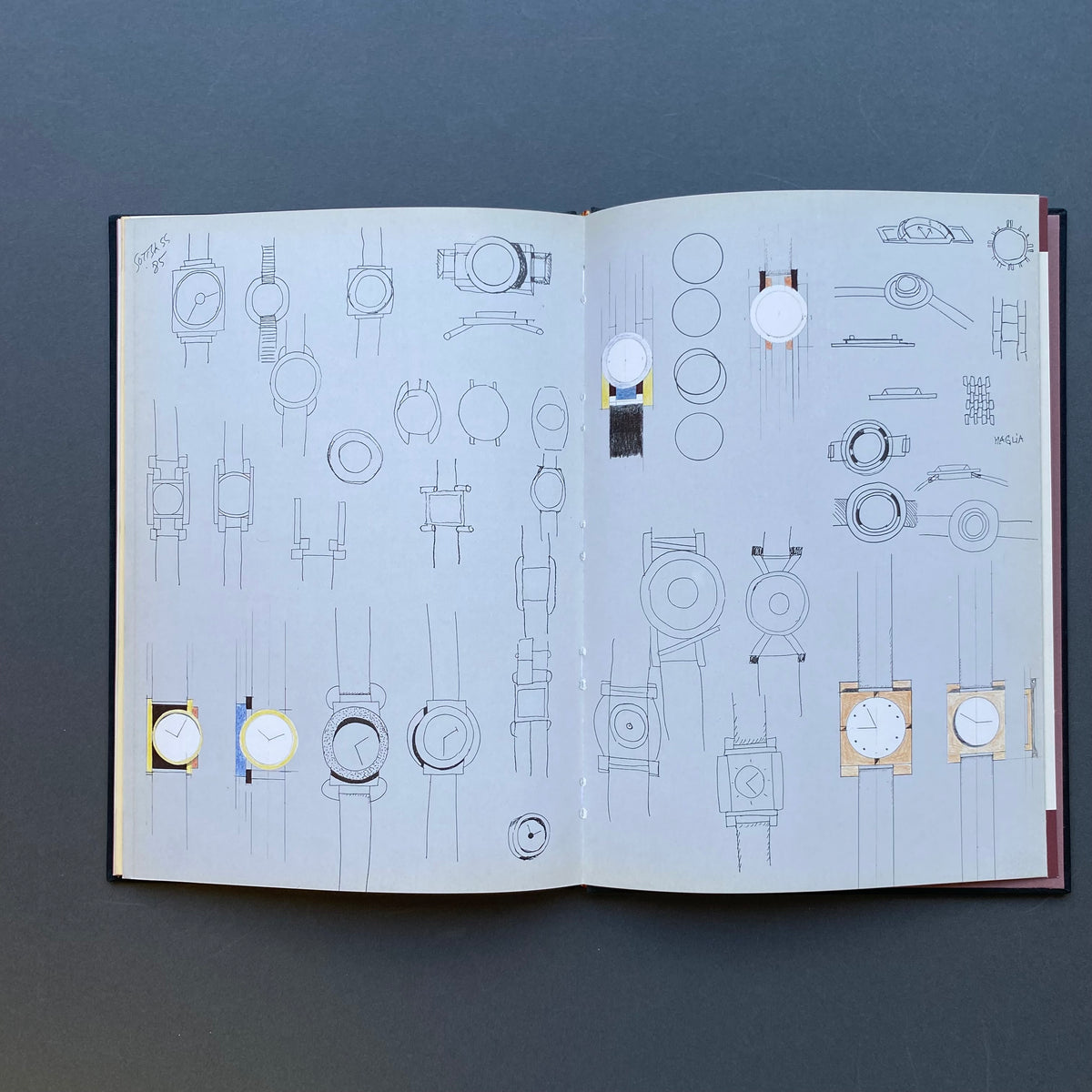 Cleto Munari, Orologi, Watches, Montres, Uhren. 1987