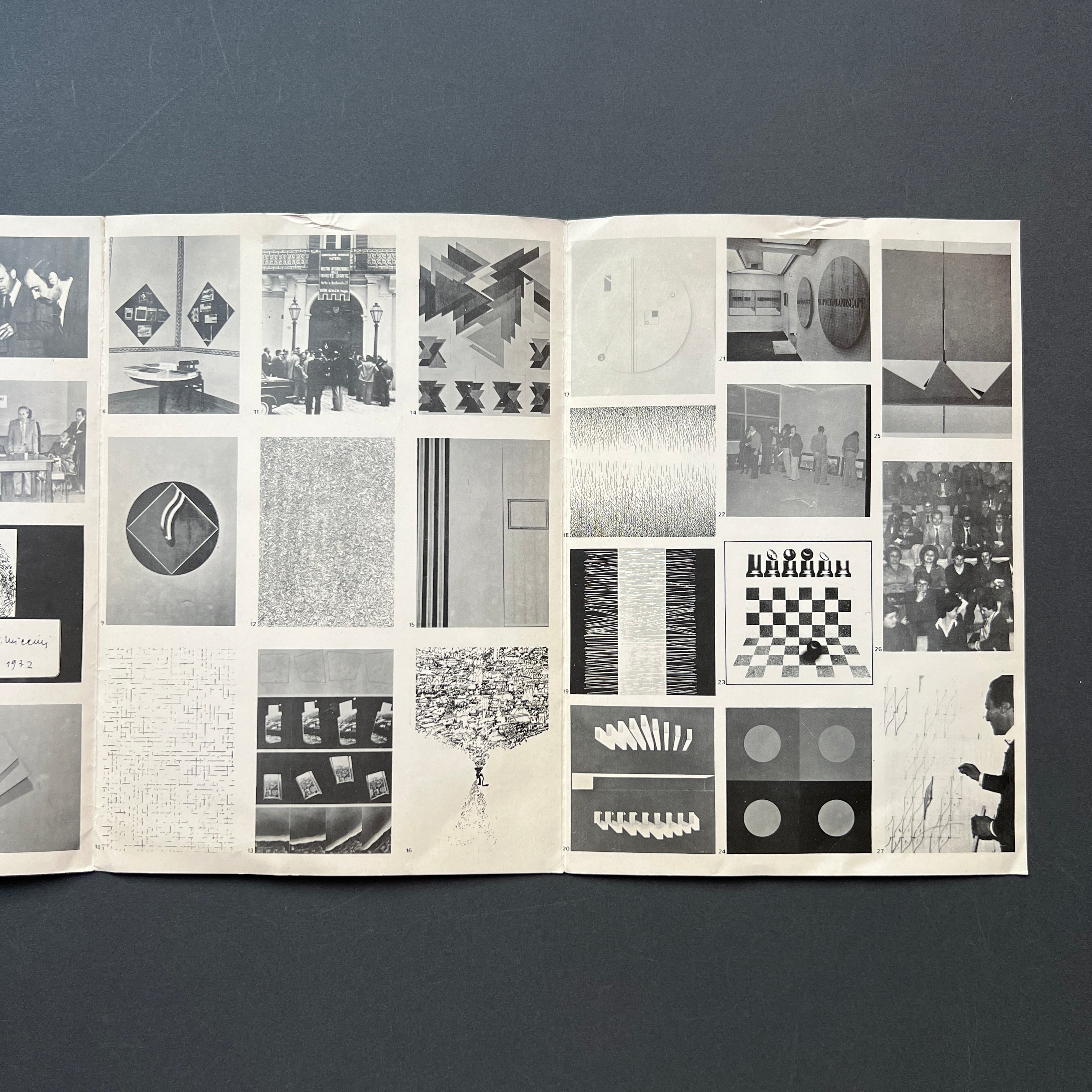 Studio Arti Visive "Arte e Ambiente '77", Brochure della mostra