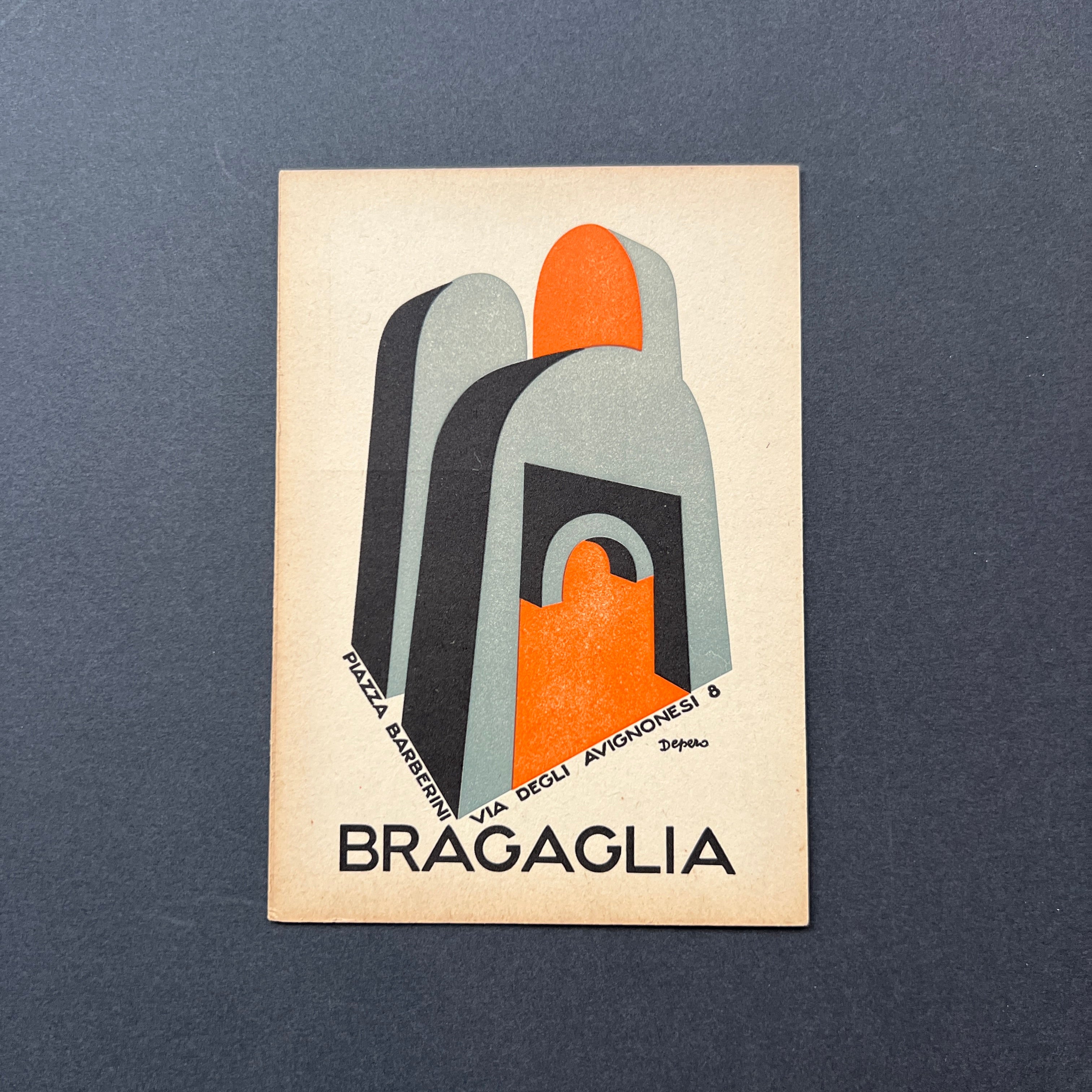 BRAGAGLIA Anton Giulio, Fantasia architettonica di Depero