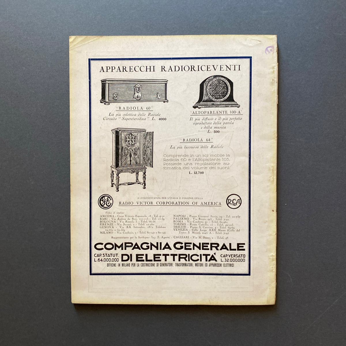 DOMUS. Rivista Mensile diretta da Gio Ponti. 1929, Anno II n. 9