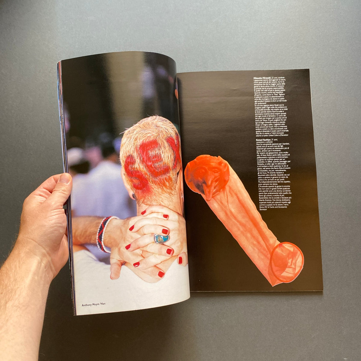 Oliviero Toscani, Bambole Kokeshi, United Colors of Benetton, 1999