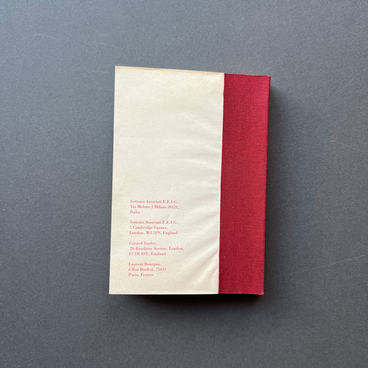 Sottsass Associati, 365, Libro d'Artista d'Auguri