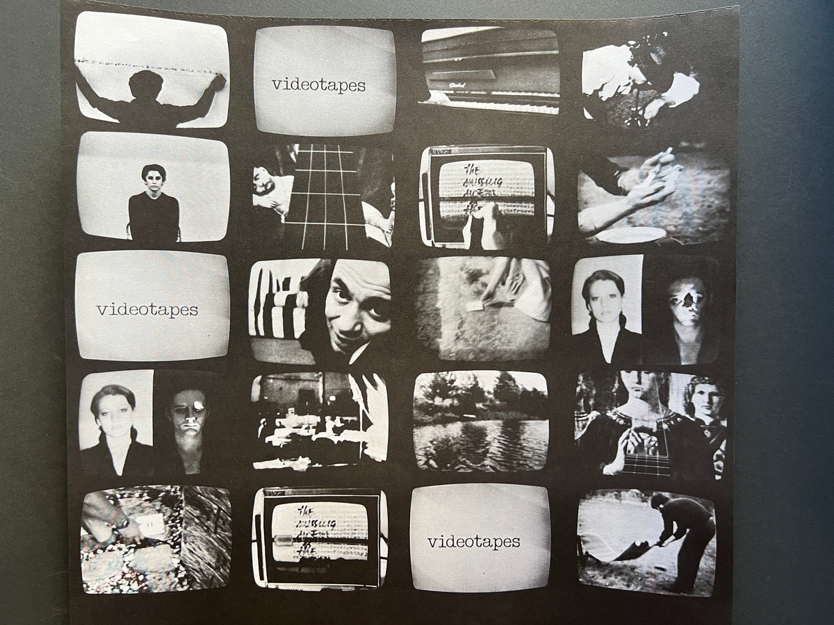 VIDEOTAPES. galleria del cavallino Venezia San Marco - febbraio marzo 1975