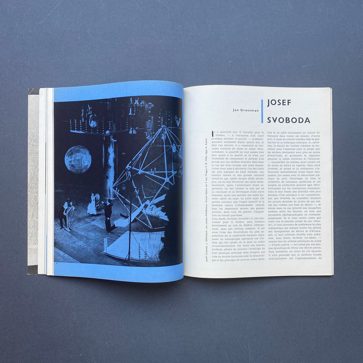 Scenographie: Le Theatre Tchecoslovaquie. Bulletin, 1962