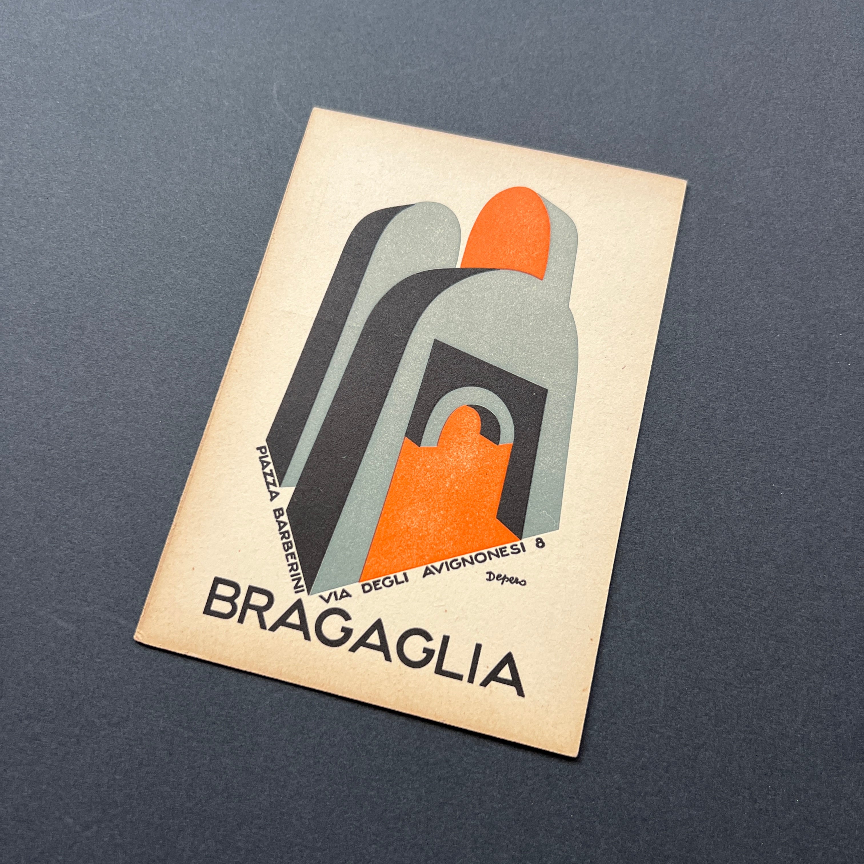 BRAGAGLIA Anton Giulio, Fantasia architettonica di Depero