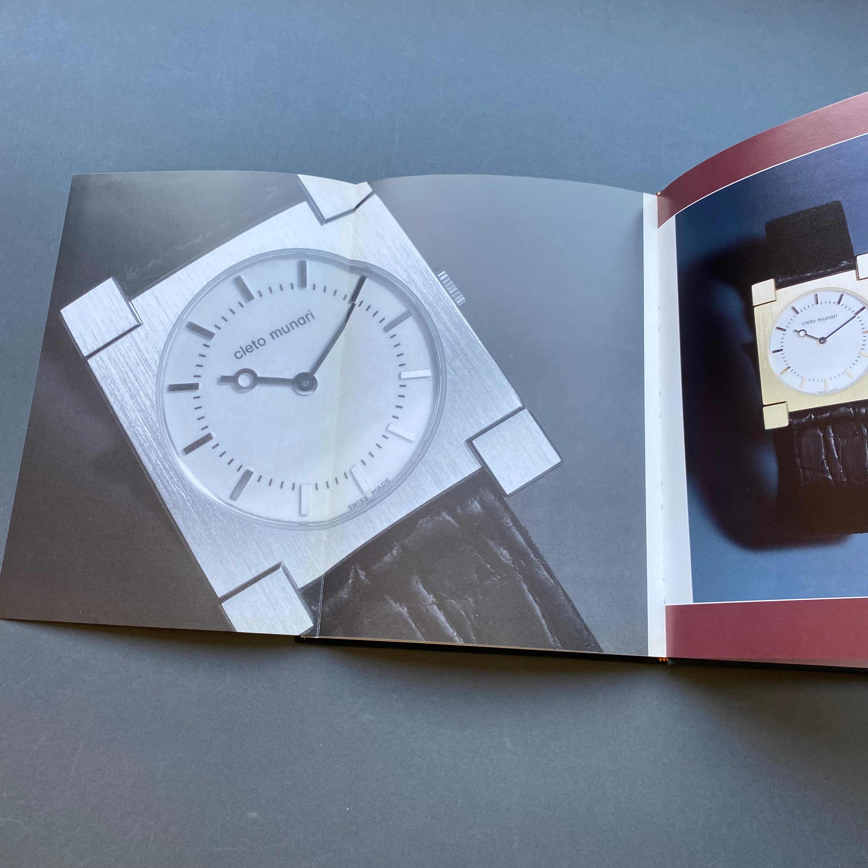 Cleto Munari, Orologi, Watches, Montres, Uhren. 1987
