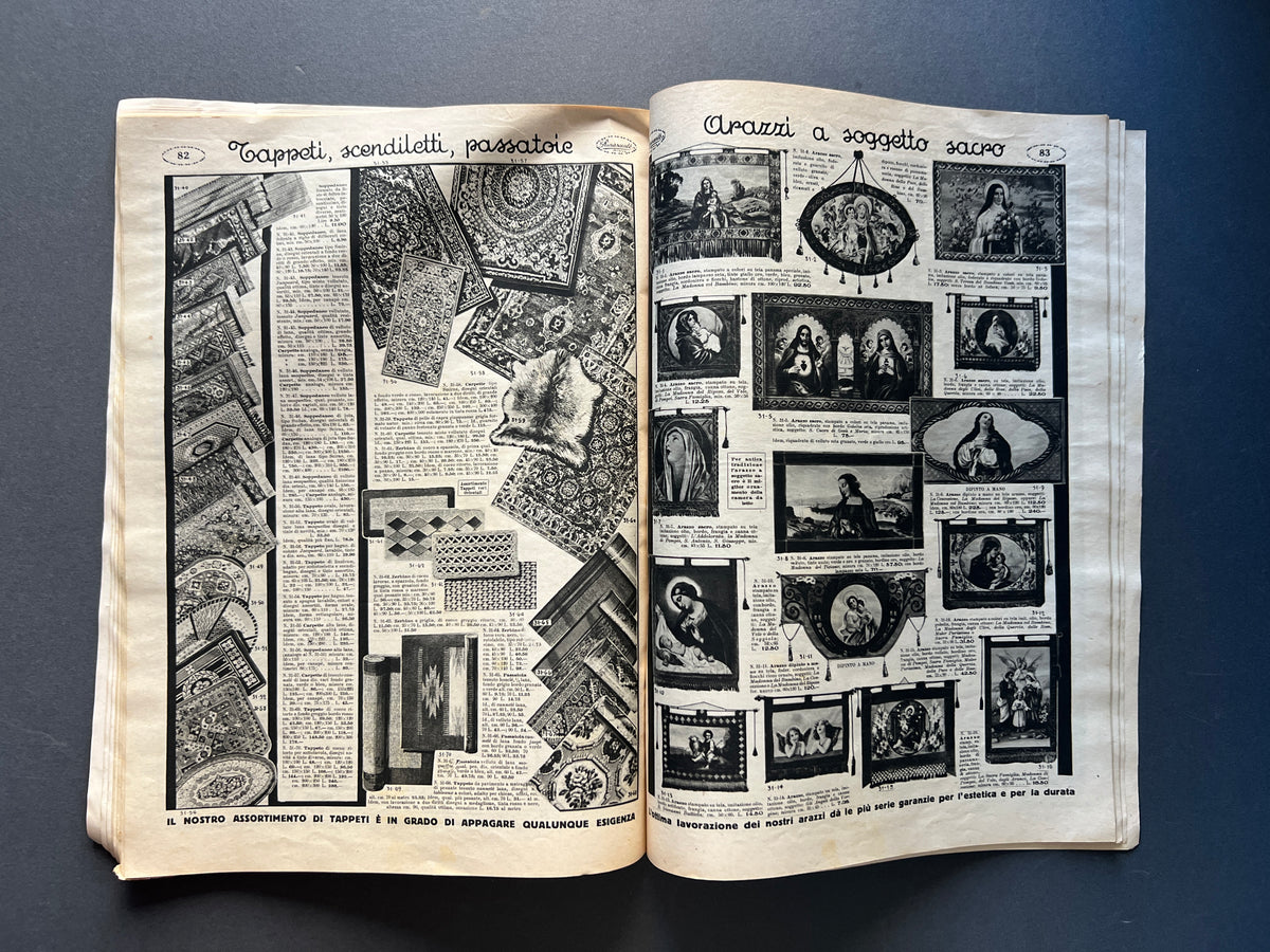 La Rinascente Milano, catalogo semestrale Autunno Inverno 1929-30