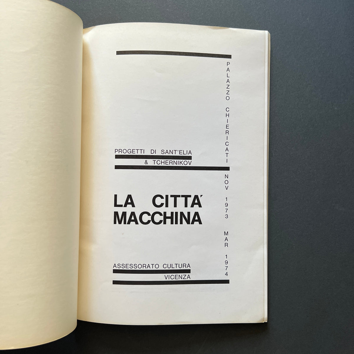La Città Macchina. Progetti di Sant'Elia e Tchernikow.