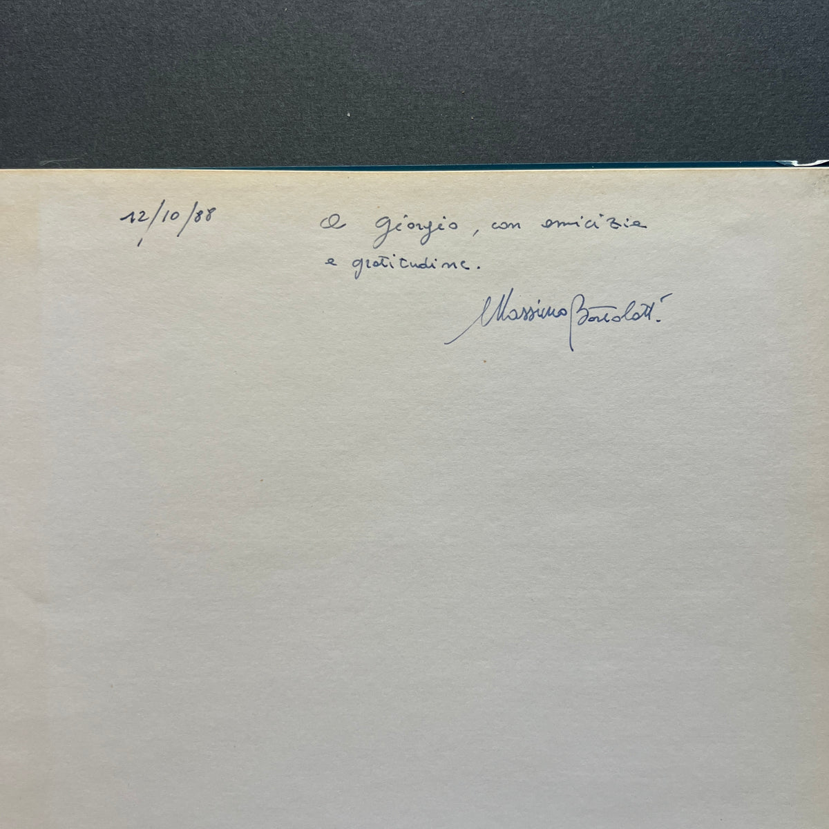 Torviscosa, Nascita di una Città, Massimo Bortolotti